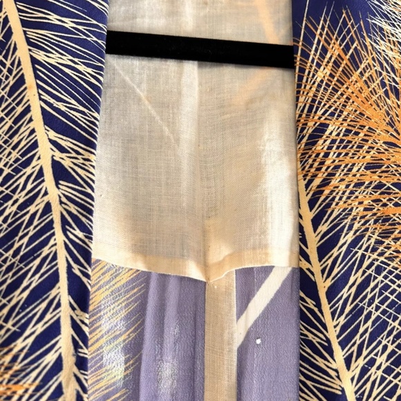 Vintage 70s/ 70s Hand stitched Kimono Hawaii - Picture 4 of 10